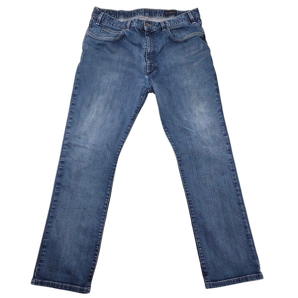 Hart Schaffner Marx Mens Jeans‎  Straight Leg Blue Denim Medium Wash Size 38x32